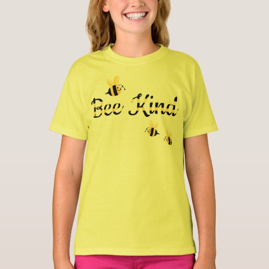 Bee Bumblebee jongens en meisjes T-shirt (Voorkant)