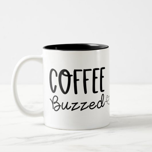Bee Buzzed Bumblebee Coffee Mug (Gauche)