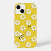 Bee Buzzing Daisies iPhone Hoesje (Achterkant)