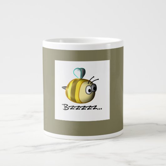 Bee Buzzing Jumbo Mug (Devant)