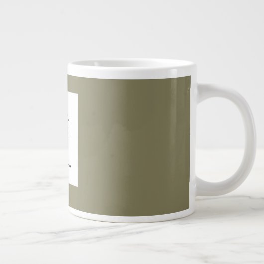 Bee Buzzing Jumbo Mug (Droite)