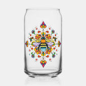 Bee Cathedral Drinkware Set Blikvorm Glas (Achterkant)