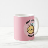 Bee Coffee Mug – Cute Kawaii Bumblebee (Devant droit)