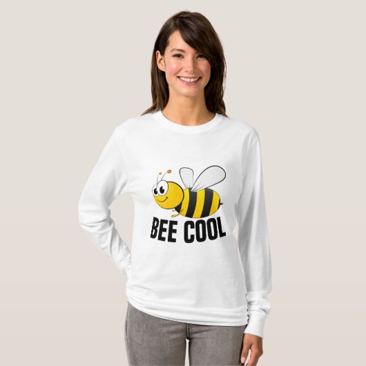 BEE COOL, BUMBLE BEE T-shirts (Voorkant volledig)