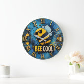 Bee Cool Funny Bee Grote Klok (Huis)