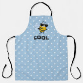 Bee Cool | Funny Trendy Bee Polka Dot Personalized Schort (Voorkant)
