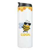 Bee Cool | Funny Trendy Bee Thermosbeker (Geroteerd rechts)