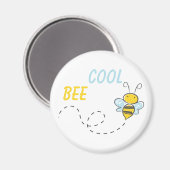 Bee Cool gepersonaliseerd Magneet (Voorkant / Achterkant)