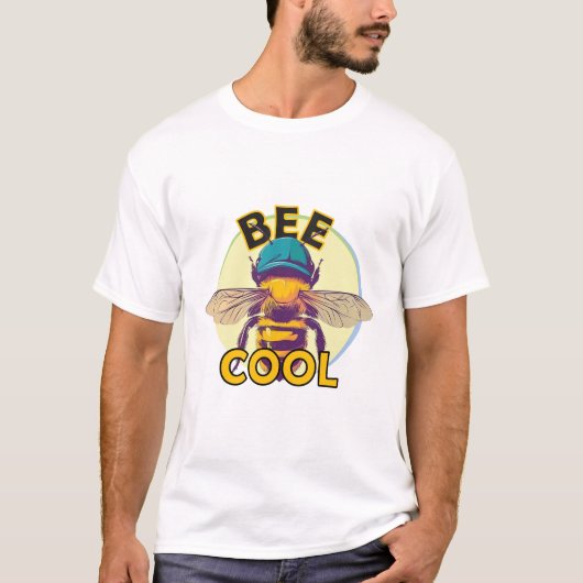 "Bee Cool" | Leuk en trendy T-shirt (Voorkant)