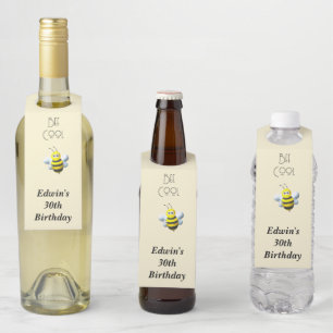 Bee Cool met Bumblebee Flessenhanger