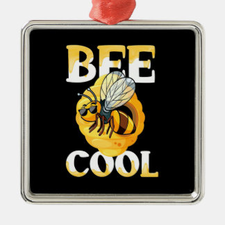 Bee Cool Metalen Ornament
