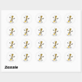 Bee Cool Ronde Sticker (Vel)