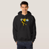 Bee Costume Matching Halloween Bee Hoodie (Voorkant volledig)