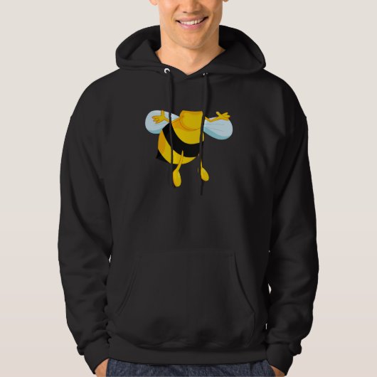 Bee Costume Matching Halloween Bee Hoodie (Voorkant)