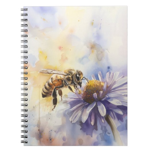 Bee & Daisy Spiral Notitieboek (Voorkant)