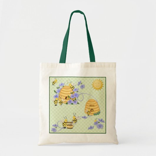 Bee Dance Party Tote Bag (Voorkant)