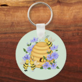 Bee Dance Sleutelhanger (Voorkant)