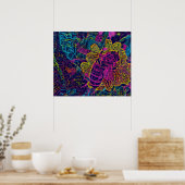 Bee Day 20 augustus foto Poster (Keuken)