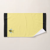Bee de miel sur un ensemble de serviettes de bain  (Serviette à main)