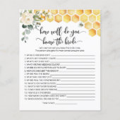 Bee die het beste spel van de bruid kent (Voorkant)