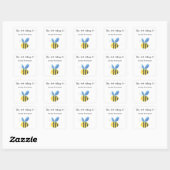 Bee - Dit boek behoort tot Vierkante Sticker (Vel)
