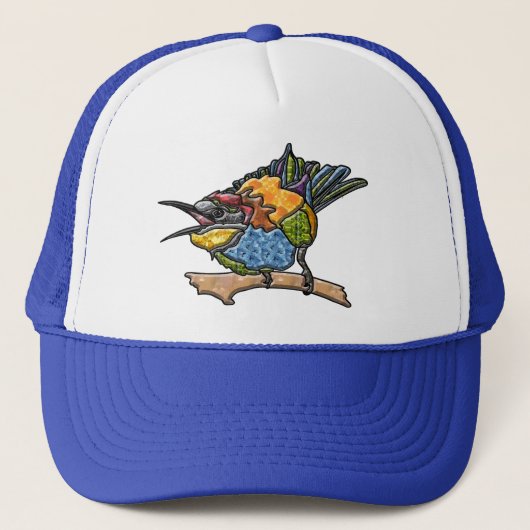 Bee Eater Bird Trucker Pet (Voorkant)