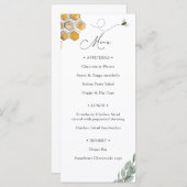 Bee- en Eucalyptusmenu Menu (Voorkant / Achterkant)