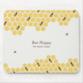 Bee- en Honeycomb-patroon Muismat (Voorkant)