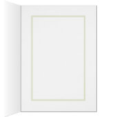 Bee en lavender Flowers, vogelkaart (Binnen (Rechts))