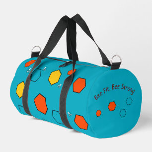 Bee Fit, Bee Strong Duffel Bag    Plunjezak