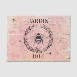 Bee French Jardin Tissuepapier