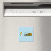 Bee Fridge Magnet Magneet (Insitu (Vaatwasser))