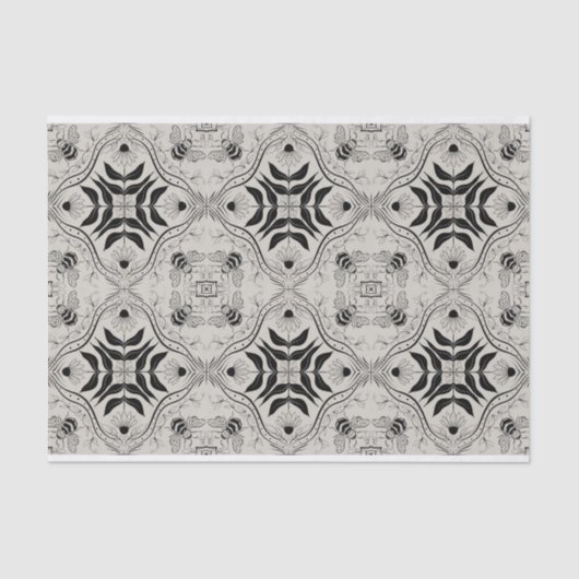 Bee Garden Tissuepapier (Voorkant)