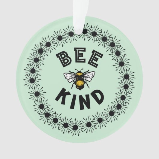 Bee Genre Bumble Bee Kindness Design Floral (devant)