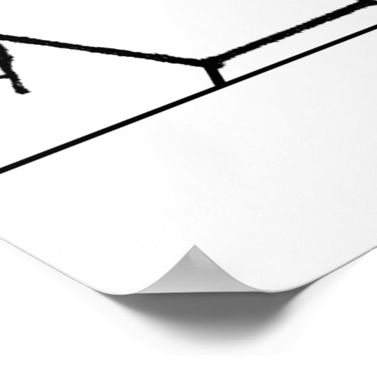 Bee Geometry Poster (Hoek)