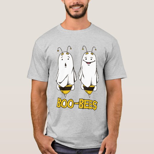 Bee Ghosts Funny T-shirt (Voorkant)