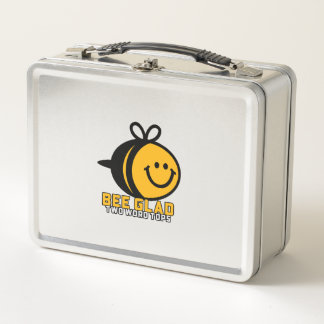 Bee Glad T.W.T Lunch Box
