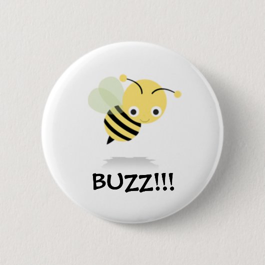 Bee go Buzz Ronde Button 5,7 Cm (Voorkant)