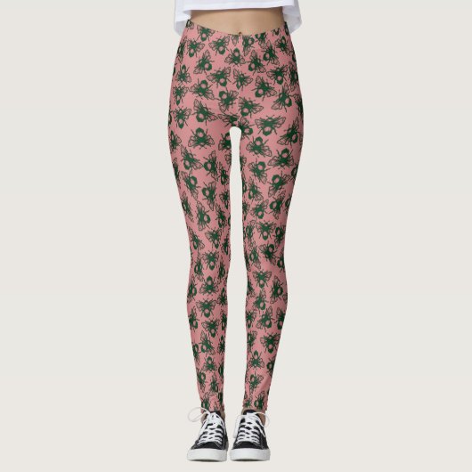 BEE GRATEFUL LEGGINGS (Voorkant)