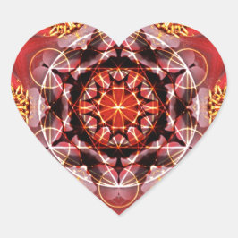 Bee Groen Hart Sticker