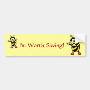 Bee Guy Bumpersticker
