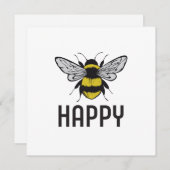 Bee Happy (Voorkant / Achterkant)