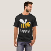Bee Happy Bee Bright T-shirt (Voorkant volledig)