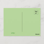 Bee Happy Briefkaart (Achterkant)