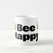 Bee Happy café cadeau de tasse pour apiculteurs (Centre)
