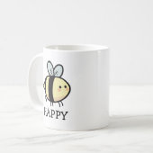 Bee Happy Coffee-Mok Koffiemok (Voorkant links)