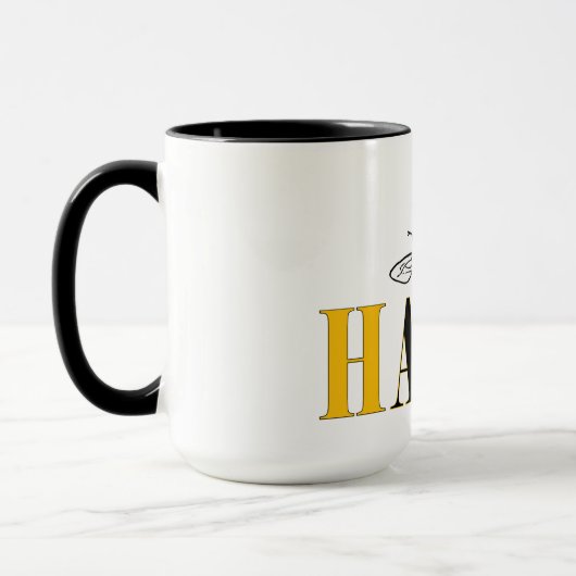 Bee Happy Combo Mug (Gauche)
