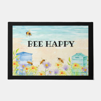 Bee Happy Dedoor Mat
