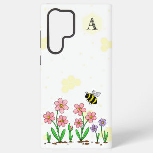 Bee Happy Garden Samsung Galaxy Hoesje