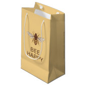 BEE HAPPY JAUNE SAC FOURRE-TOUT avec QUEEN BEE (Devant Angle)